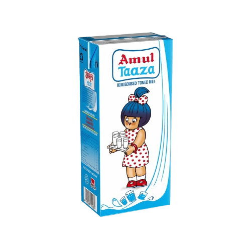 Amul Taza Fresh Toned Milk 500ml