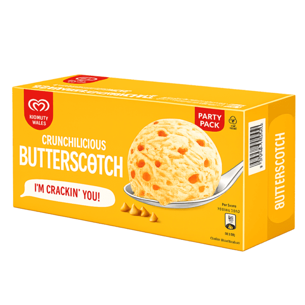 Kwality Wall's Butterscotch Icecream party pack