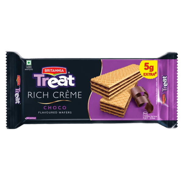 Britannia Treat Creme Wafer Choco 55g
