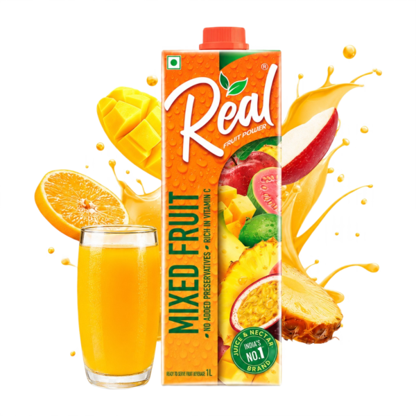 Real Mixed Fruit Juice 1 Ltr