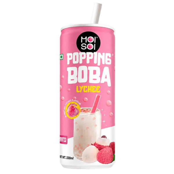 Moi Soi Popping Boba Lychee 330 ml
