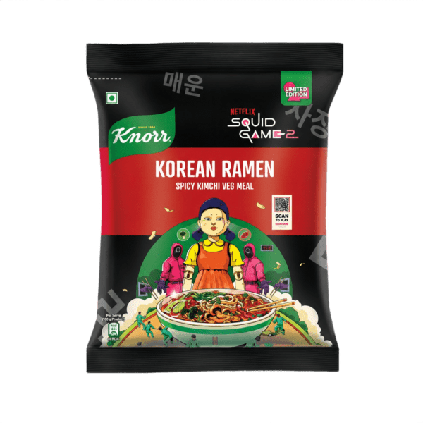 Knorr Korean Ramen Spicy Kimchi Veg Meal 96g