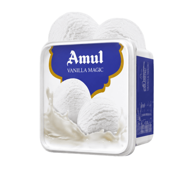 Amul Vanilla Magic Ice Cream Tub 1 L