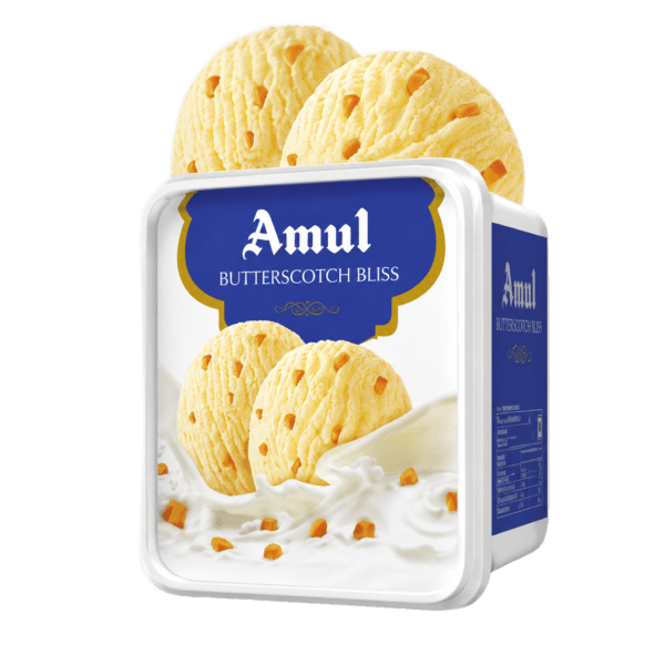 Amul Butterscotch Bliss Ice Cream Tub 1 L