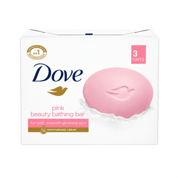 Dove Pink Rosa Beauty Bar 125g x 5