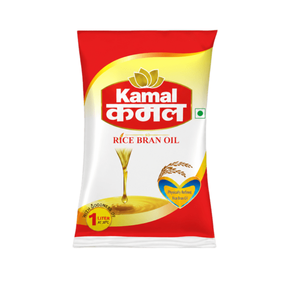 Kamal Rice Bran Oil 1 L