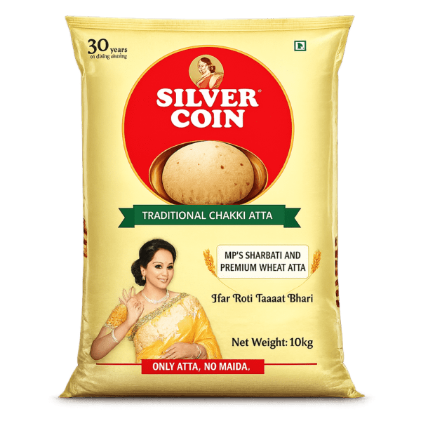 Silver Coin Chakki Atta 10kg