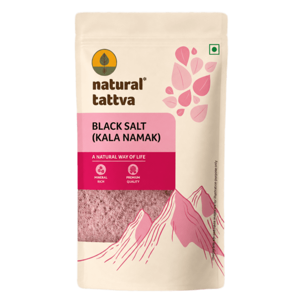 Organic Tattva Black Salt 500 g