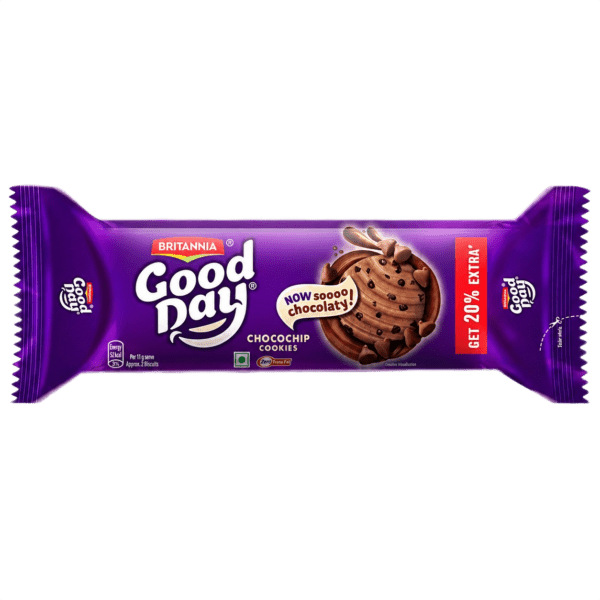 Britannia Good Day Chocochip Cookie 100g + 20g extra
