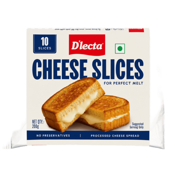 D'lecta Cheese Slices 200g