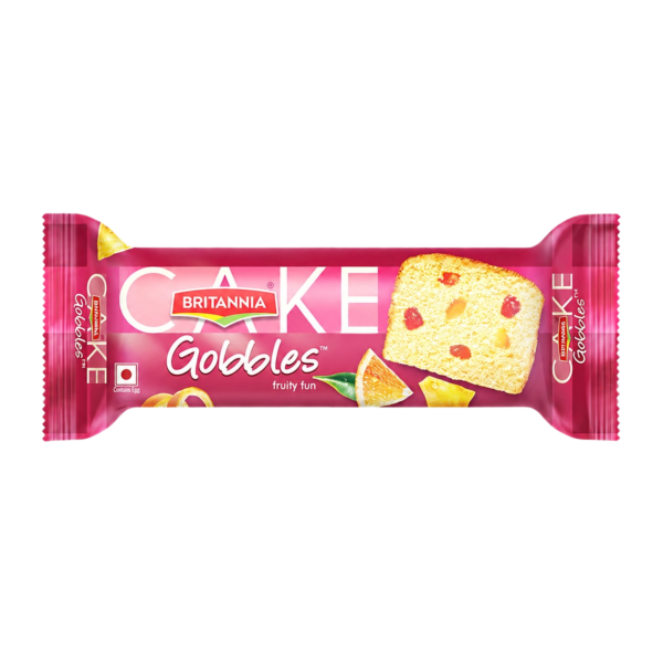 Britannia Gobbles Fruity Fun Cake