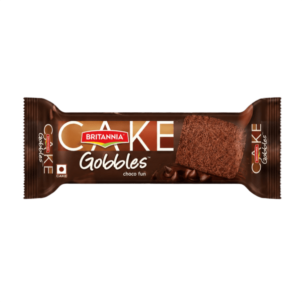 Britannia Gobbles Chocolate Cake