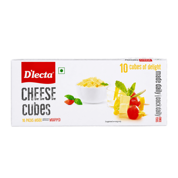 D'lecta Cheese Cubes 200g