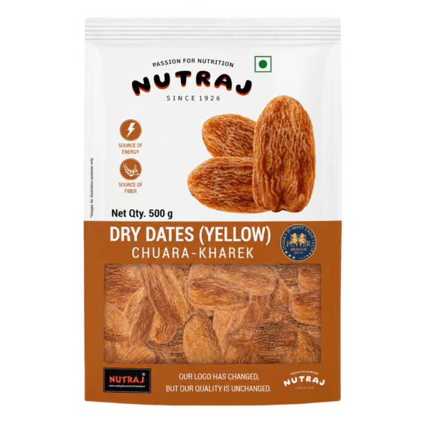 Nutraj Yellow Dry Dates 500 g