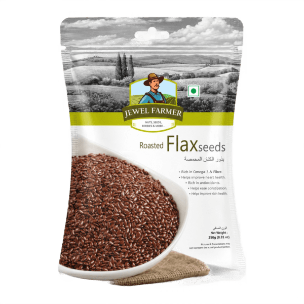 Jewel Farmer Roasted Flax Seeds 100 g