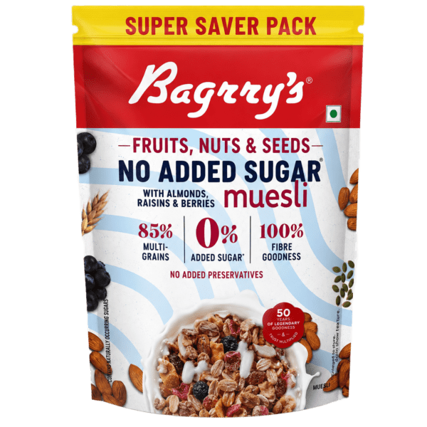 Bagrry's Muesli Fruit & Nut Seeds 500 g